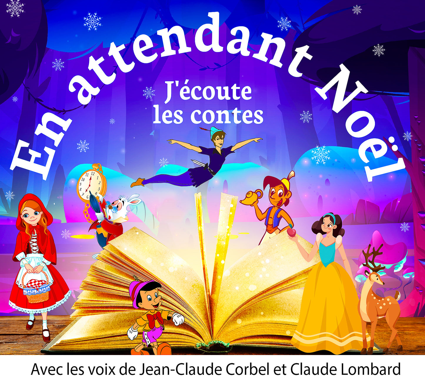 En attendant Noël – J’écoute les contes - 3 CD