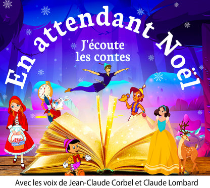 En attendant Noël – J’écoute les contes - 3 CD