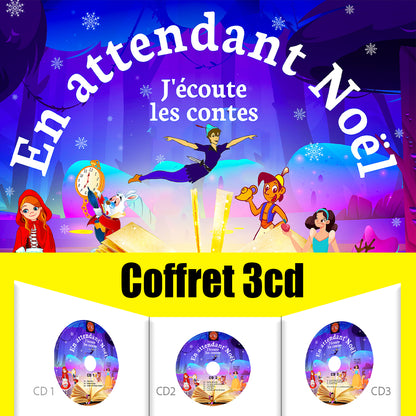 En attendant Noël – J’écoute les contes - 3 CD